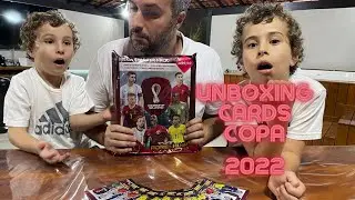 Unboxing de Cards da Copa do Mundo!