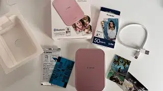 Распаковка минифотопринтер Canon Zoemini 2