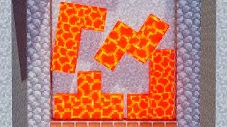 Minecraft Softbody Tetris Lava Edition
