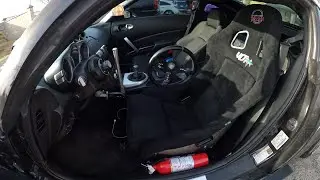350z GKTECH HYDRO BRAKE + BUCKET SEAT INSTALL!