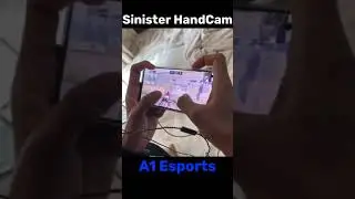 A1 Sinister Handcam Video #Shorts # PUBGMOBILE