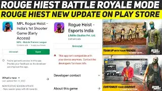 Rouge hiest battle royale gameplay, rouge hiest, rouge hiest esports, rogue heist gameplay