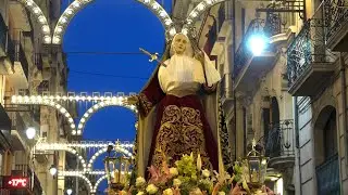 Processó comiat de la Virgen de los Dolores i Nuestro Padre Jesús de Nazareno (Alcoi, 10 abril 2022)