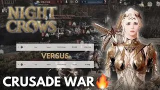 Night Crows Crusade Season 5 20v20: Naze vs Oppa (Cleric POV)