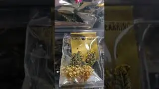 golden antique jewellery wholesaler in Mumbai bhuleswar bhoiwada market 2021 collection | earrings