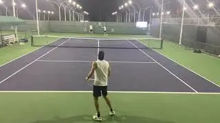 Marton Fucsovic & Jan Lennard Struff / 2021 Indian Wells Practice / Court level