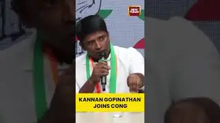 IPS Kannan Gopinathan Joins #congress | #shorts #kannangopinathan #congressnews #delhi