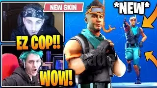 Streamers reacts to new male snorkel ops skin!!