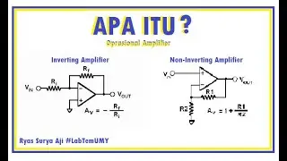 #LabTemUMY - Op Amp Inverting & Non Inverting