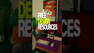 Top 6 free design resources. Graphic designers tips. Design tools.