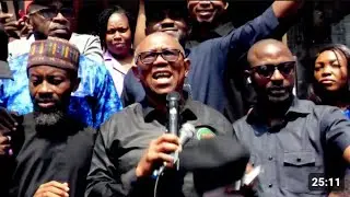 PETER OBI Shut Down Banex Plaza Abuja For ADC Campaign - Video 