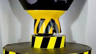 500 TON HYDRAULIC PRESS VS ADAMANTIUM BALL