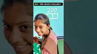200- The two block challenge I Write 200 in 2 boxes #shorts #ytshorts #challenge #iqtest #maths