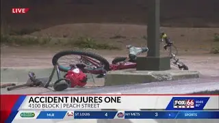 Erie Police investigating accident on Peach Street that left pedestrian critically injured