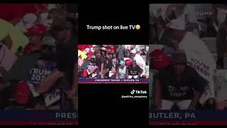 President Trump Shot on LOVE TV 😳#trumpnews