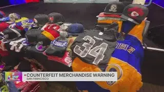 Authorities warn of counterfeit merchandise, tickets at Super Bowl
