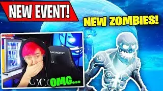 Ninja Reacts To *NEW* ICE KING EVENT! (ICE ZOMBIES) | Fortnite Funny Moments