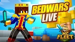 Grinding Bedwars For Ranked Bedwars in MCFLEET | #mcfleet