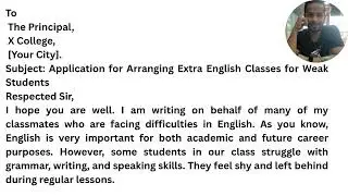HSC Application Arranging Extra English Classes for Weak Students || HSC Jessore Board Application