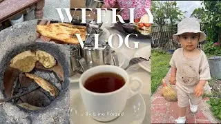 VLOG-  A week in the Life of a toddler Mum I Naan Tandoori / Fresh Afghan Bread in Tandoor