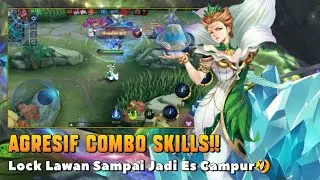 AURORA MONTAGE | BEKUIN MUSUH SAMPAI JADI ES BATU | BUILD AURORA TERSAKIT 2022 | MOBILE LEGENDS