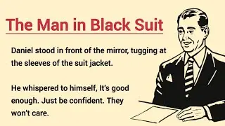 Learn English through Story Level 3 ⭐ The Man in Black Suit - Emotional English Story for Listening