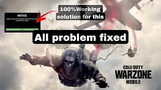 Warzone mobile how to solve 