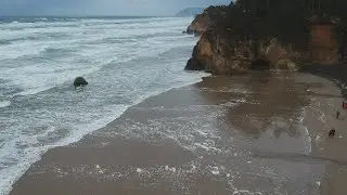 Cannon Beach Drone Footage