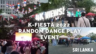 KPOP Random Dance Play in Sri Lanka [ Kpop in Public]  | First Time ever in Sri Lanka 🇱🇰 | [Vlog1]