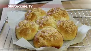Jogurtowe bułeczki z wiśniami i kruszonką :: Skutecznie.Tv [HD]