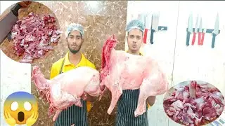 Amazing Meat Skills Cutting  HOW To MUTTON CUTTING  fresh Meet free Online Delivery Available Video