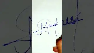 Manish😊 Name signature#subscribers