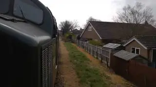 MID NORFOLK RAILWAY HOE TO DEREHAM D6836 37905 3 4 2016