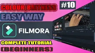 Filmora me brightness kaise badhaye|Filmora tutorial|Filmora world|Filmora tutorial in hindi