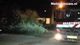 Vrouw en baby uit huis door vreemde lucht