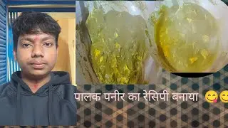 आज तक हम होटल में भी नहीं खाए थे इतना टेस्टी पालक पनीर का रेसिपी 😋 #palak #paneer #support #viral # 