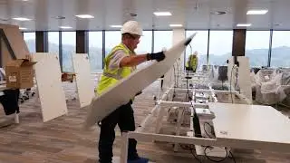 Ardmac Cat B fit out at Kirkstall Forge - Construction Timelapse 4k