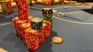 $2,700 Pot with Open Ended Straight Flush Draw. Let's Hit!