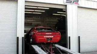 Samuel Hubinette's 2010 Drift Challenger on the Dyno at Stack Performance