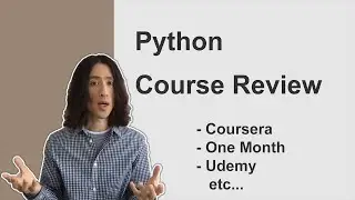 Python course reviews - What's the best Python course to take?