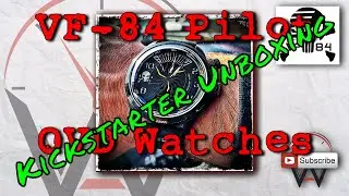 Kickstarter Unboxing: OVD Watches VF-84 Pilot Watch Review