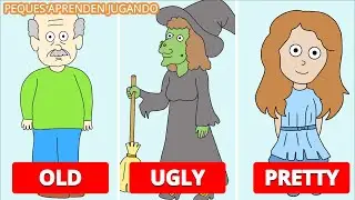 Adjetivos en ingl&eacute;s para ni&ntilde;os, Adjectives video de Peques Aprenden Jugando