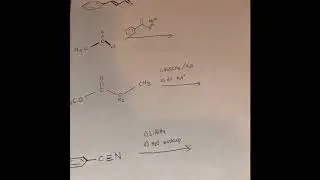 Lactone Formation, Claisen Condensation, LiALH4