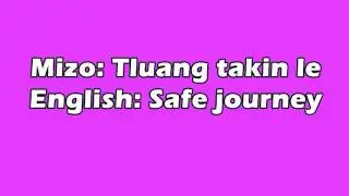 How to say 