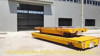 30 ton trackless die transfer cart#transfer #industry  #Mechanical equipment #Material handling