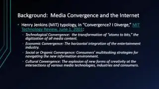 Entertainment / New Media Law Class 1