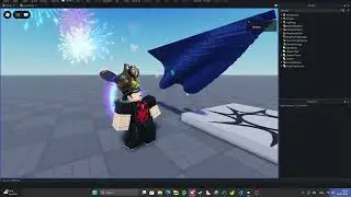 dynamic cloth with texture in roblox studio (wind) stuff