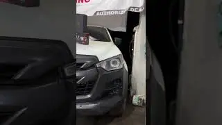 Upgrade perlampuan isuzu dmax, custom lampu isuzu dmax, pemasangan biled isuzu dmax