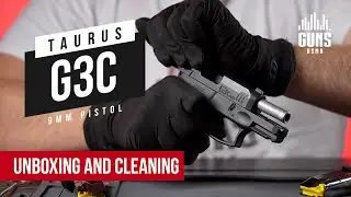 Taurus G3c T.O.R.O 9mm Pistol - Unboxing and Cleaning  [Gun ASMR]