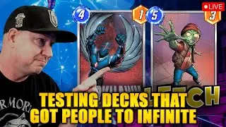 LIVE - Rank 107 - DarkHawk? Leech? - New Location Incoming - Reddit Review - MARVEL Snap